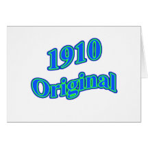 Vert 1910 bleu original cartes