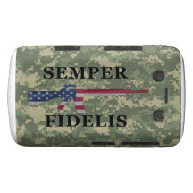 Vert audacieux de cas de Semper Fidelis Blackberry Étui Blackberry Bold
