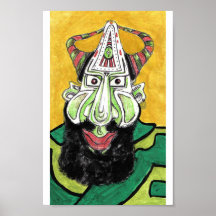 Vert avec ? affiche