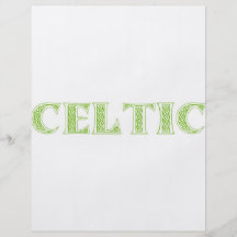 Vert celtique prospectus customisé