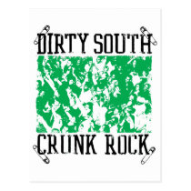 Vert "Crunk de roche du sud sale" de Lil Jon cartes postales
