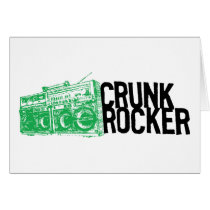 Vert de Boombox de balancier de Lil Jon "Crunk " cartes