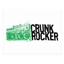 Vert de Boombox de balancier de Lil Jon "Crunk " cartes postales