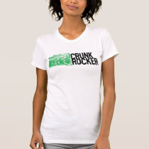 Vert de Boombox de balancier de Lil Jon "Crunk " t-shirts
