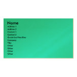 Vert de carte de visite