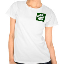Vert de chemise de notices explicatives t-shirt