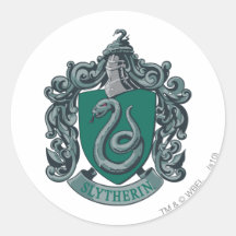 Vert de crête de Slytherin Autocollants