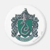 Vert de crête de Slytherin Aimant Pour Réfrigérateur