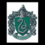 Vert de crête de Slytherin posters