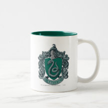 Vert de crête de Slytherin Tasses