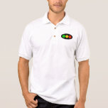 Vert déprimé horizontal de gauchiste de feu d'arrê t-shirt