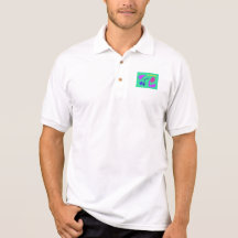 Vert d'étoile bleue t-shirts