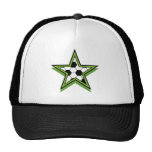 vert d'étoile du football casquette de camionneur