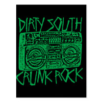 Vert du sud sale de Lil Jon "Boombox " cartes postales
