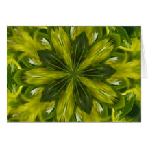 Vert heureux carte