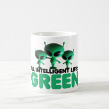 Vert humoristique mugs