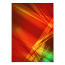 VERT JAUNE ROUGE DIGITAL RANDO de Résumé-Arrière - Impressions Photographiques