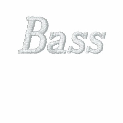Veste brodée de voie de bassiste Veste brodée de voie de bassiste