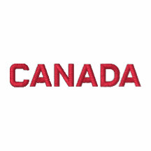 Veste brodée du Canada