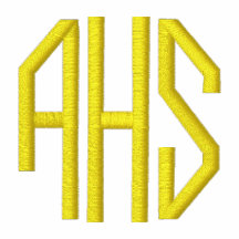 Veste brodée est de voie de lycée d'Akron