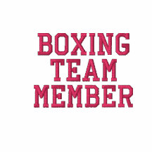 Veste brodée par club de membre de l'équipe de box