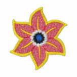 Veste de la voie des femmes brodées florales