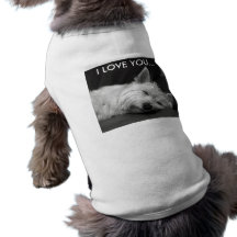 Vêtements mignons de chien t-shirt pour toutou