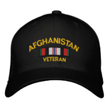 Vétéran de l'Afghanistan Casquette Brodée