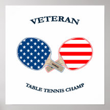 Vétéran de ping-pong posters