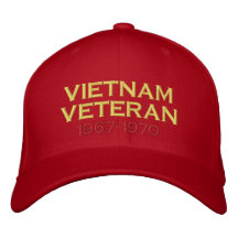 Vétéran du Vietnam Casquettes De Baseball Brodées