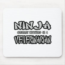 Vétérinaire de Ninja… Tapis De Souris