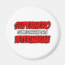 Vétérinaire de super héros… aimants