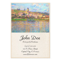 Vetheuil, Claude Monet 1879 Carte De Visite