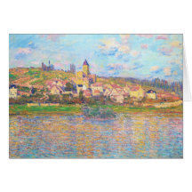 Vetheuil, Claude Monet 1879 Carte De Vœux