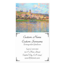 Vetheuil, Claude Monet 1879 Modèles De Cartes De Visite