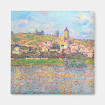 Vetheuil, Claude Monet 1879 Aimant Pour Réfrigérateur