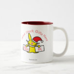 Veuillez empiler les cadeaux ici tasse à café