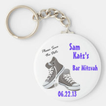 Veuillez sauver les baskets Keychain de date Porte-clef