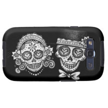 Vibe de la galaxie S3 de Samsung de crânes de sucr