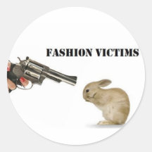 Victimes de mode autocollants