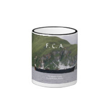Victoire de l'Alaska, F.C.A. Trawler dans le port  Mugs À Café