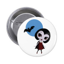 Victoria le vampire pin's avec agrafe