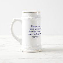 Vie dans la tasse de l'Amérique