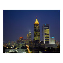 Vie nocturne passionnante, Atlanta, la Géorgie, Et Cartes Postales