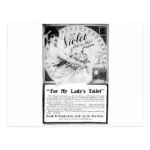 Vieille annonce pour Toilet de ma Madame Cartes Postales