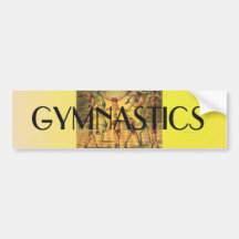 Vieille école de gymnastique SUPÉRIEURE Adhésif Pour Voiture