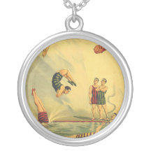 Vieille école de plongée SUPÉRIEURE Collier