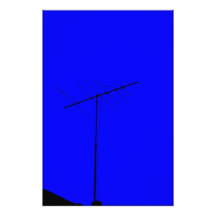 Vieilles antennes photo sur toile