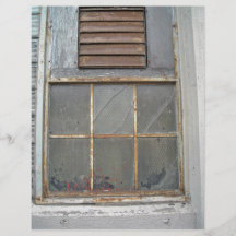 Vieilles Chambre et fenêtre Prospectus