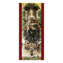 VIERGE AVEC le rouge d'ENFANT Cartons D'invitation